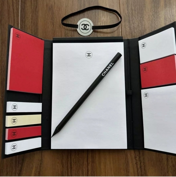 CHANEL La Collection 2024 Novelty  set stationery and Cable Cord Holder NEW - Picture 2 of 8